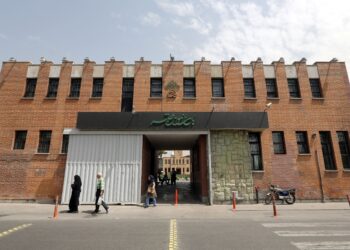 GAMBAR fail bekas penjara Iran di Teheran. - AFP