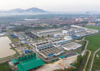 LRA Sungai Dua di Pulau Pinang turut terlibat dalam projek peluasan pada 2026 melibatkan pembinaan kemudahan tambahan seperti kolam imbangan, tangki air dan menara tangki bagi meningkatkan kapasiti simpanan. – Ihsan PBAPP