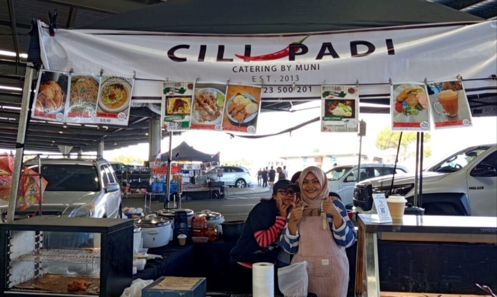 Nasi kerabu Muni laris di Perth