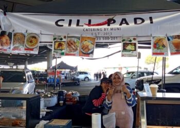 GERAI Cili Padi by Muni di pasar pagi Ahad di Canning Vale, Perth.