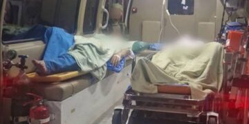 ANGGOTA renjer yang cedera dalam pertempuran di Kampung Ban Ai So, Mukim Chang Phueak di Daerah Chanae, Narathiwat, Thailand. - IHSAN ISOC 4