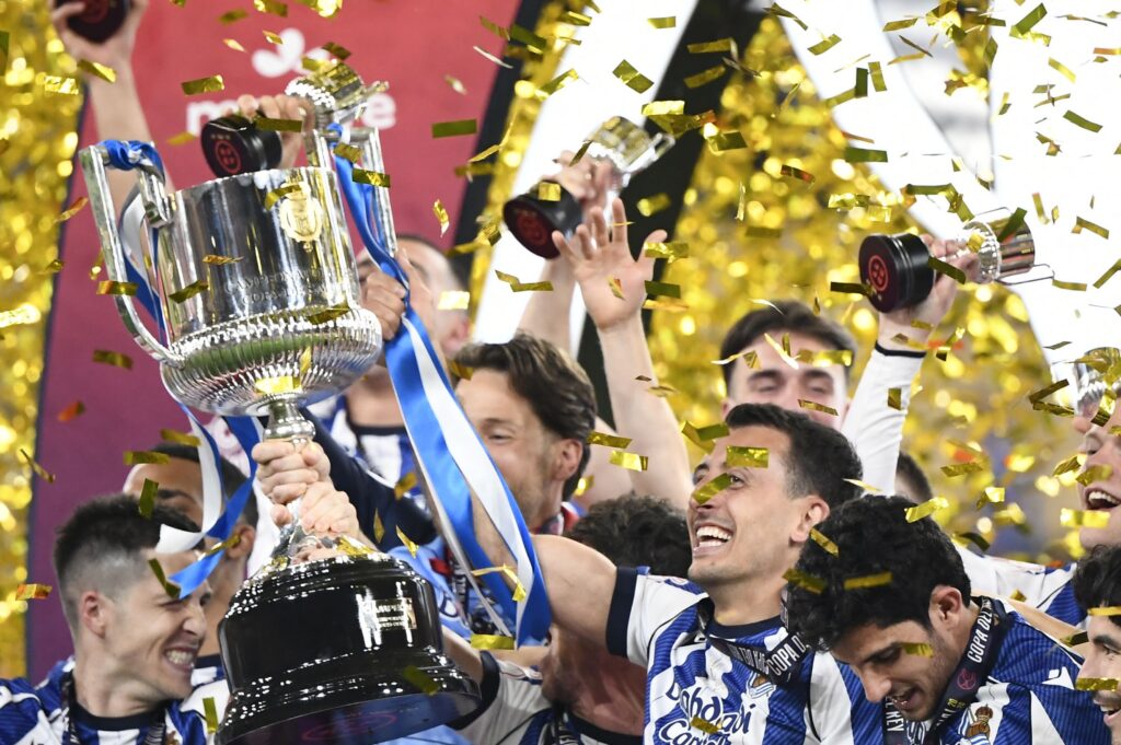 Real Sociedad julang trofi Copa del Rey