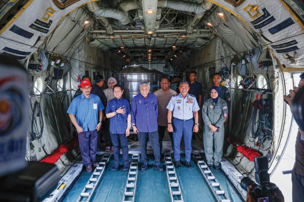 Paras air di empangan naik selepas pembenihan awan