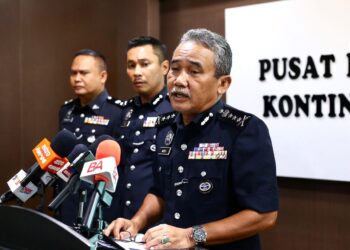 ADZLI Abu Shah pada sidang akhbar di IPK Kedah di Alor Setar.