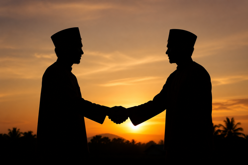 Indahnya maaf, tingginya iman