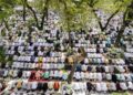 KERAJAAN Uttar Pradesh mengarahkan umat Islam menunaikan solat Aidiladha secara berperingkat atau bergilir, selepas memperketatkan tindakan solat di jalan raya dan kawasan terbuka.- AFP