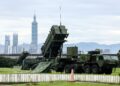 SISTEM peluru berpandu Patriot milik Tentera Udara ditempatkan di sebuah taman di Taipei, tahun lalu. - AFP