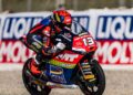 Prestasi Hakim Danish semakin meningkat dalam perlumbaan Moto3 pada Grand Prix Catalunya di Barcelona, Sepanyol, hari ini. - Gambar Ihsan SIC Racing