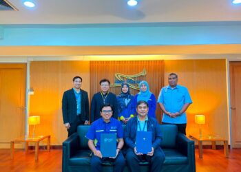 UNIMAP memperkukuhkan jaringan penyelidikan antarabangsa dalam bidang bahan termaju dan kimia melalui pemeteraian MoU bersama Synchrotron Light Research Institute (SLRI) yang mengendalikan fasiliti penyelidikan bertaraf dunia, Siam Photon Laboratory di Korat, Thailand.-UTUSAN