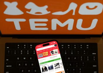 TEMU didenda Kesatuan Eropah kerana menjual produk haram. - AFP