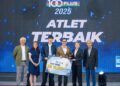 , Chen Tang Jie-Toh Ee Wei dinobatkan sebagai Atlet Terbaik pada majlis Anugerah Persatuan Penulis-Penulis Sukan Malaysia (SAM)-100PLUS 2025.
