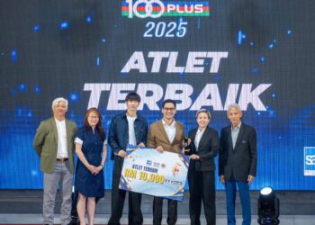 , Chen Tang Jie-Toh Ee Wei dinobatkan sebagai Atlet Terbaik pada majlis Anugerah Persatuan Penulis-Penulis Sukan Malaysia (SAM)-100PLUS 2025.