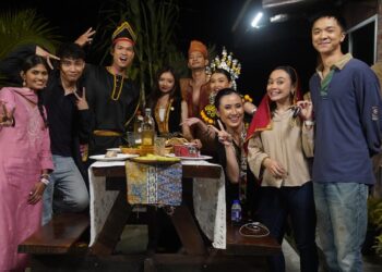 FILEM pendek bersempena Sambutan Hari Gawai dan Pesta Kaamatan 2026 berjudul Singgah mengetengahkan nilai perpaduan, kasih sayang dan kebersamaan rakyat Malaysia dalam kepelbagaian budaya.-UTUSAN