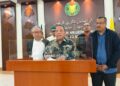 ABU Bakar Hamzah dalam sidang akhbar selepas mesyuarat Exco di Kangar, Perlis semalam.-UTUSAN