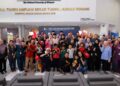 sebahagian peserta dan ibu bapa dalam Program Sunathon Autisme anjuran Hospital Tengku Ampuan Bahiyah Tuanku Aishah Rohani, di Kuala Lumpur baru-baru ini.