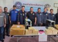 POLIS Wilayah Narathiwat merampas 10 kilogram pil kuda yang disembunyikan dalam dua unit pemprosesan pusat (CPU) komputer di sebuah syarikat kurier di bandar Narathiwat, Thailand.