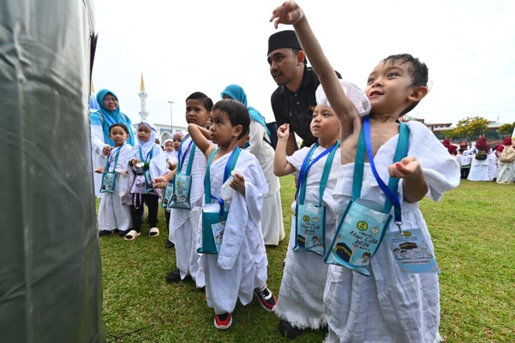 360 murid tadika meriahkan simulasi haji cilik