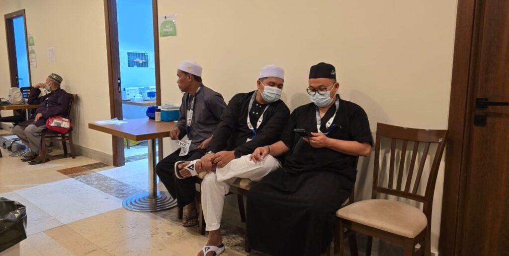 Ramai jemaah Malaysia dijangkiti pneumonia