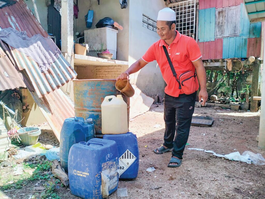 Aidiladha: Penduduk lega hujan pulihkan air telaga tiub