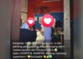 GAMBAR yang tular petugas kesihatan Hospital Kampar menggunakan payung selepas air hujan memasuki ruangan wad pesakit.