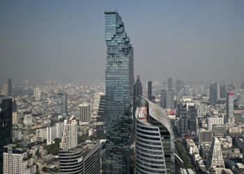 GAMBAR fail bandar raya Bangkok. - AFP