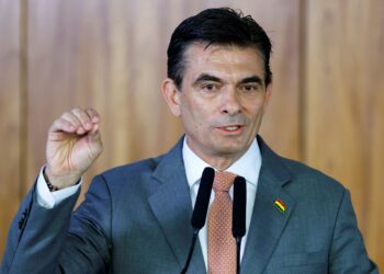 GAMBAR fail Rodrigo Paz. - AFP