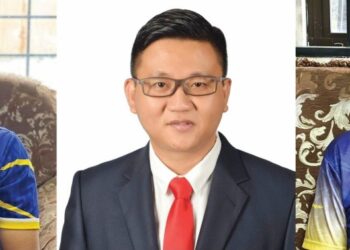 DARI kiri: PRAMOOT PUAN, KOAY CHEE KHOON dan MOHAMMAD FAISOL ABD. RAHMAN