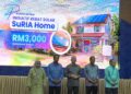 FADILLAH Yusof ketika melancarkan inisiatif Sustainable Rebate & Incentive Assistance (SuRIA) Home di Putrajaya.
