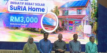 FADILLAH Yusof ketika melancarkan inisiatif Sustainable Rebate & Incentive Assistance (SuRIA) Home di Putrajaya.