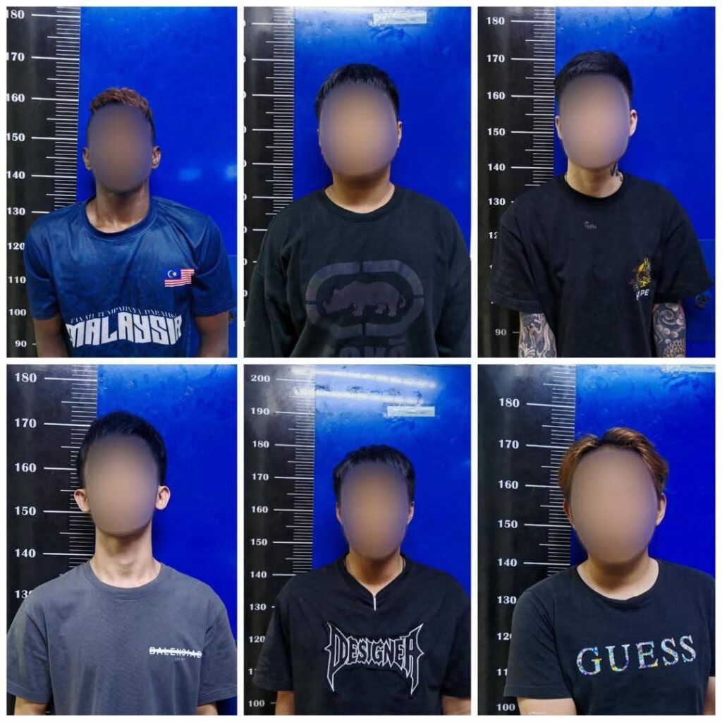 Enam suspek ditahan ada rekod jenayah lampau, kesalahan dadah