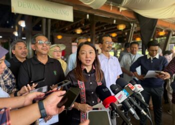 HANNAH Yeoh ketika ditemui selepas merasmikan tapak perkhemahan di Taman Wetland Putrajaya di sini, hari ini.