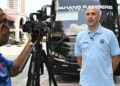 ALONSO ketika ditemui pada Majlis Menandatangani MOU antara Pahang Rangers bersama Sanwa Tours dan Physio Hero di Kuantan, Pahang.