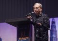 FAHMI Fadzil berucap melancarkan KL Headline Season 2026, di sini hari ini. - UTUSAN/ISKANDAR ISHAK