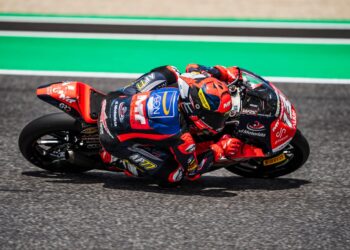 Hakim Danish beraksi cemerlang pada sesi kelayakan 2 selepas mencatat masa kedua terpantas di GP Itali, Litar Mugello, Itali, hari ini. - Ihsan SIC Racing