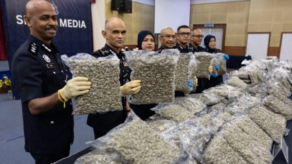 Pasangan kekasih keldai dadah