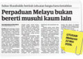 LAPORAN Utusan Malaysia semalam.