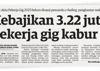LAPORAN Utusan Malaysia semalam.
