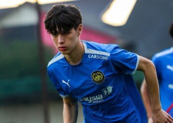 Luka Jordy Hodak memperkuatkan cabaran Malaysia pada Kejuaraan ASEAN B-19 2026 di Medan, Indonesia yang akan membuka tirai esok. - IHSAN FAM