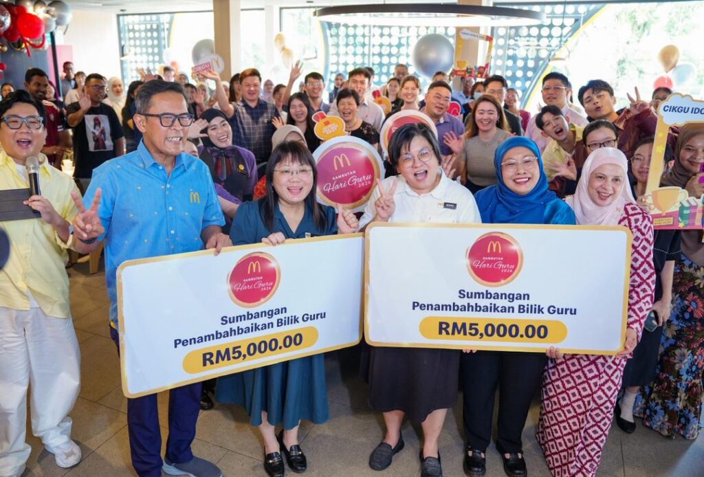 Cara McDonald’s rai Hari Guru, hargai jasa pendidik