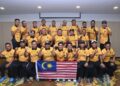 PASUKAN kebangsaan FootGolf Malaysia yang akan beraksi pada kejohanan Piala Dunia FIFG 2026 di Acapulco, Mexico bermula 27 Mei hingga 7 Jun ini.