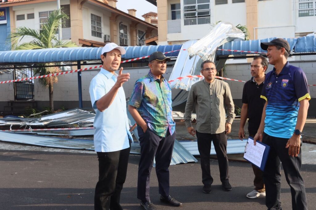 Ribut di Kepala Batas: Empat sekolah terjejas