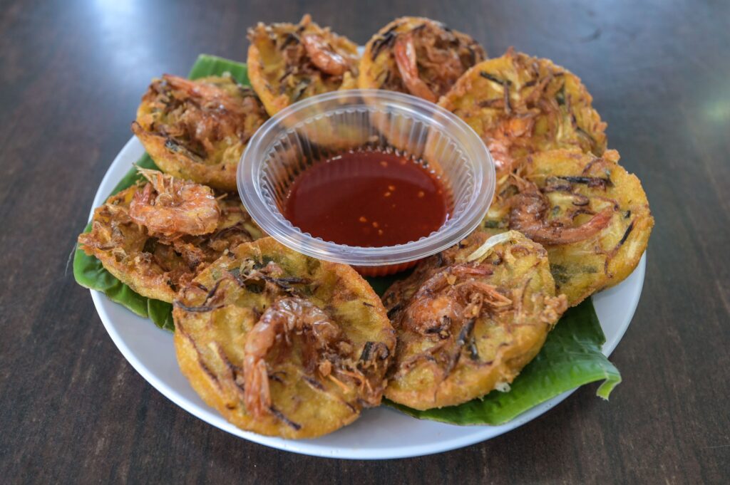 Cucur udang Kampung Pandan