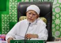ABDUL Hadi Awang menyampaikan kuliah duha di Masjid Rusila, Marang, Terengganu. - UTUSAN/PUQTRA HAIRRY