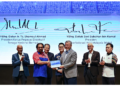 Presiden/Ketua Pegawai Eksekutif TNB, Datuk Ir. Ts. Shamsul Ahmad, bersalaman dengan 
Presiden KHM, Dato’ Sri Subahan Bin Kamal sebagai simbolik pada Majlis Menandatangani 
Perjanjian (MOA) Penajaan antara TNB dan KHM yang berlangsung di sini, hari ini.