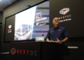 GOBIND Singh Deo ketika berucap pada Majlis Pelancaran NEXTDC KL1 Kuala Lumpur di sini, hari ini.
