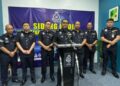 JASNI Zolpa ketika sidang akbar di Ibu Pejabat Polis Daerah (IPD) Sentul di sini hari ini.