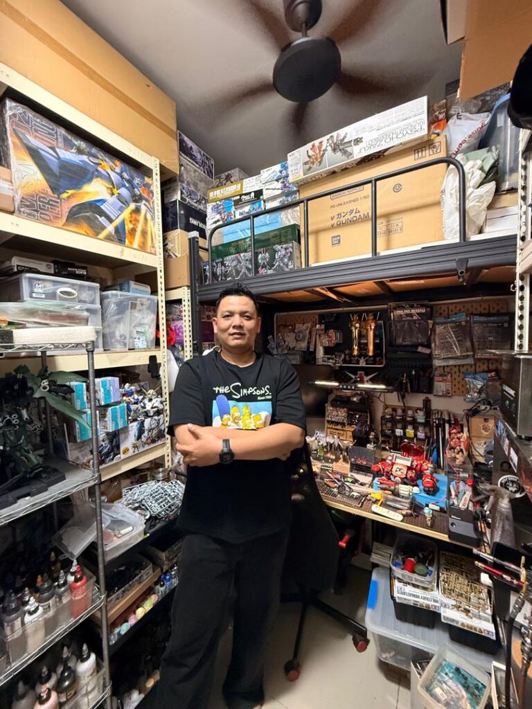 Gunpla bawa Izwan ke mata dunia