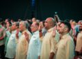 ANWAR Ibrahim ketika hadir pada Majlis Sambutan Hari Pekerja Peringkat Kebangsaan 2026 di Kuala Lumpur hari ini.-UTUSAN/MUHAMAD IQBAL ROSLI