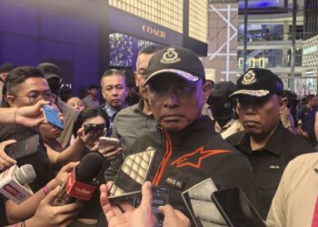 FADIL Marsus ketika ditemui pemberita di Festival Muzik Air Rain Rave 2026 di Bukit Bintang, Kuala Lumpur