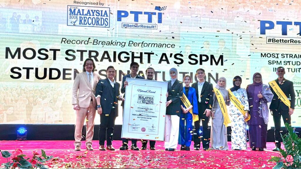 PTTI cipta rekod MBOR, 534 pelajar tuisyen raih semua A SPM 2025